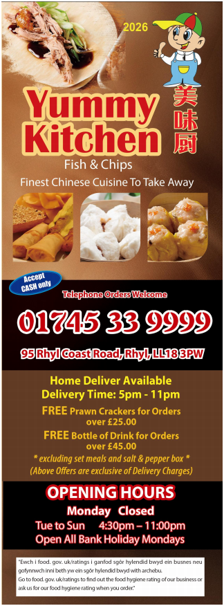 Yummy Kitchen Rhyl