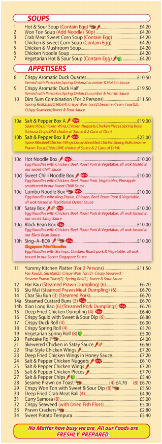 Yummy Kitchen Rhyl